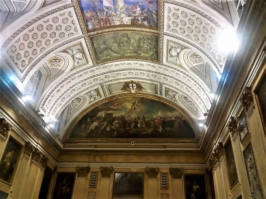 L'apoteosi della Repubblica con l'allegoria della Divina Sapienza - Palazzo Ducale, Genova 3